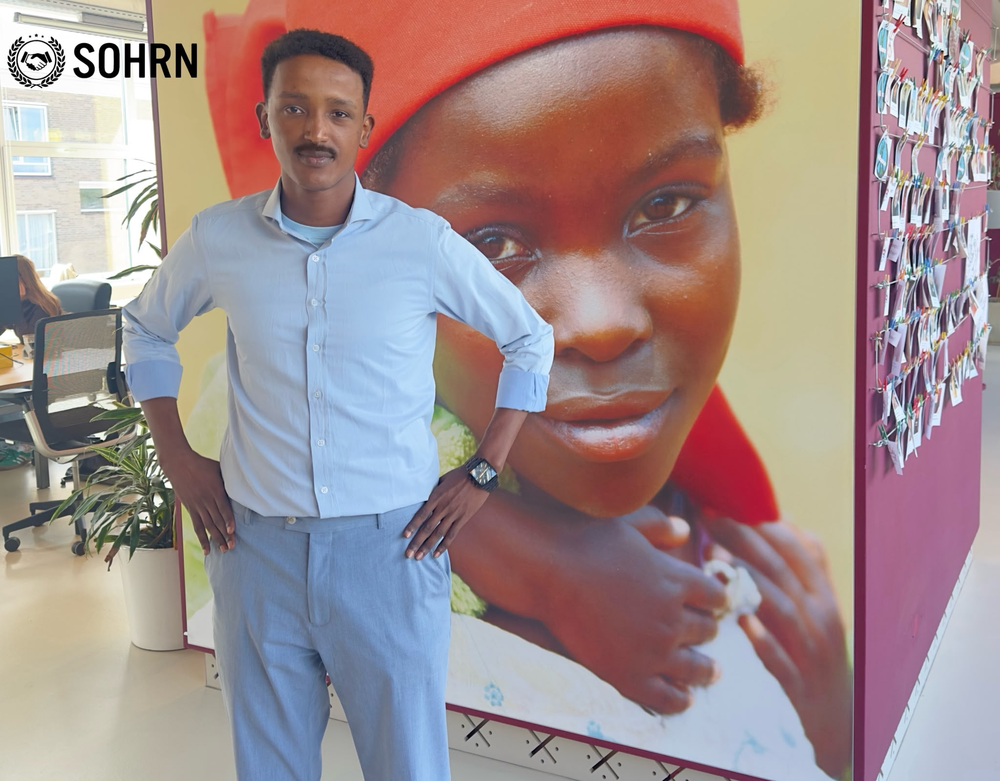 SOHRN Chairperson Visits War Child UK